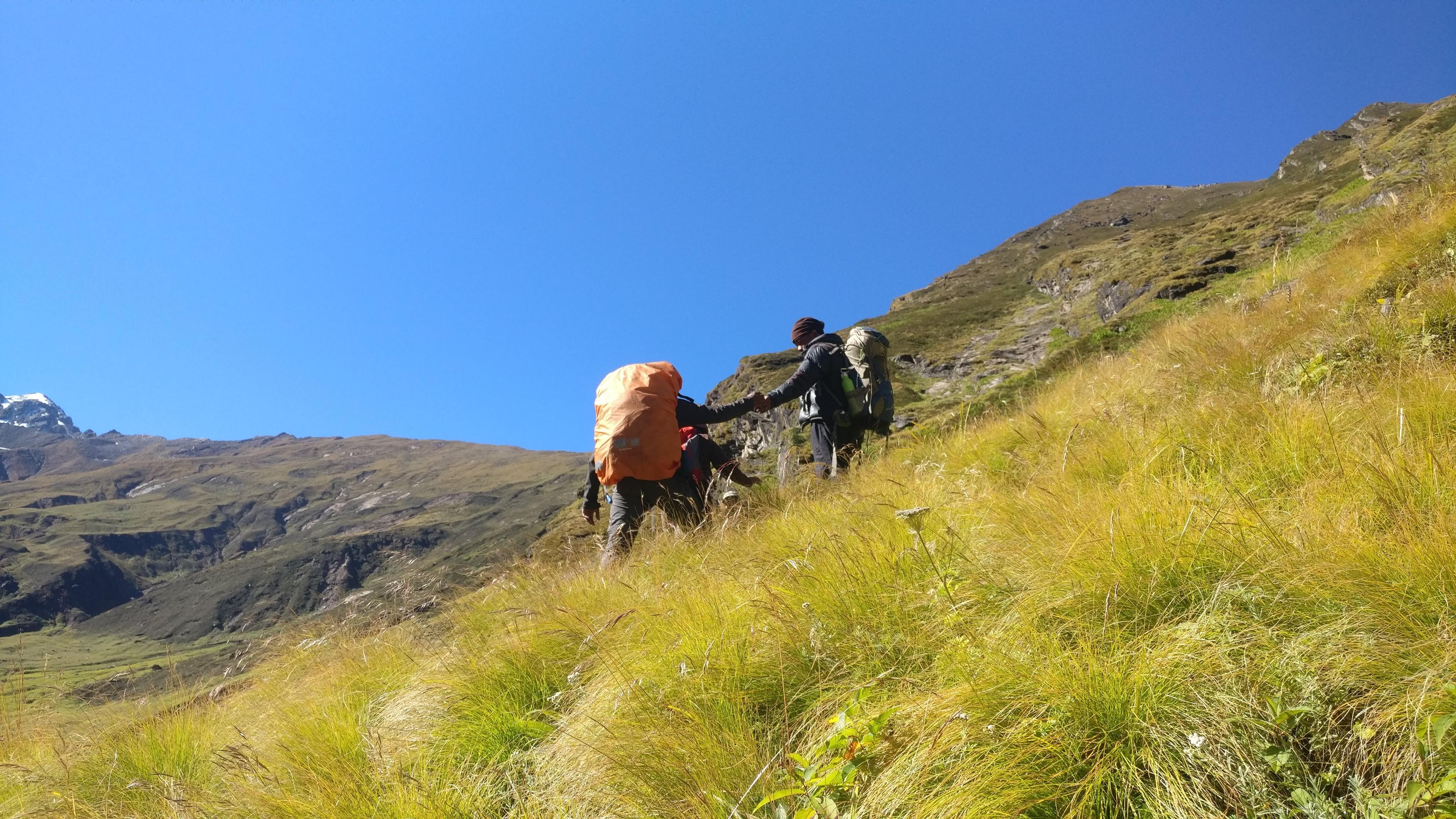 Auden's Col Trek scenery 37