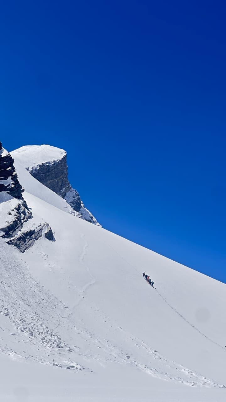 Black Peak (Kalanag) — The highest peak of the Saraswati (Bandarpunch) range