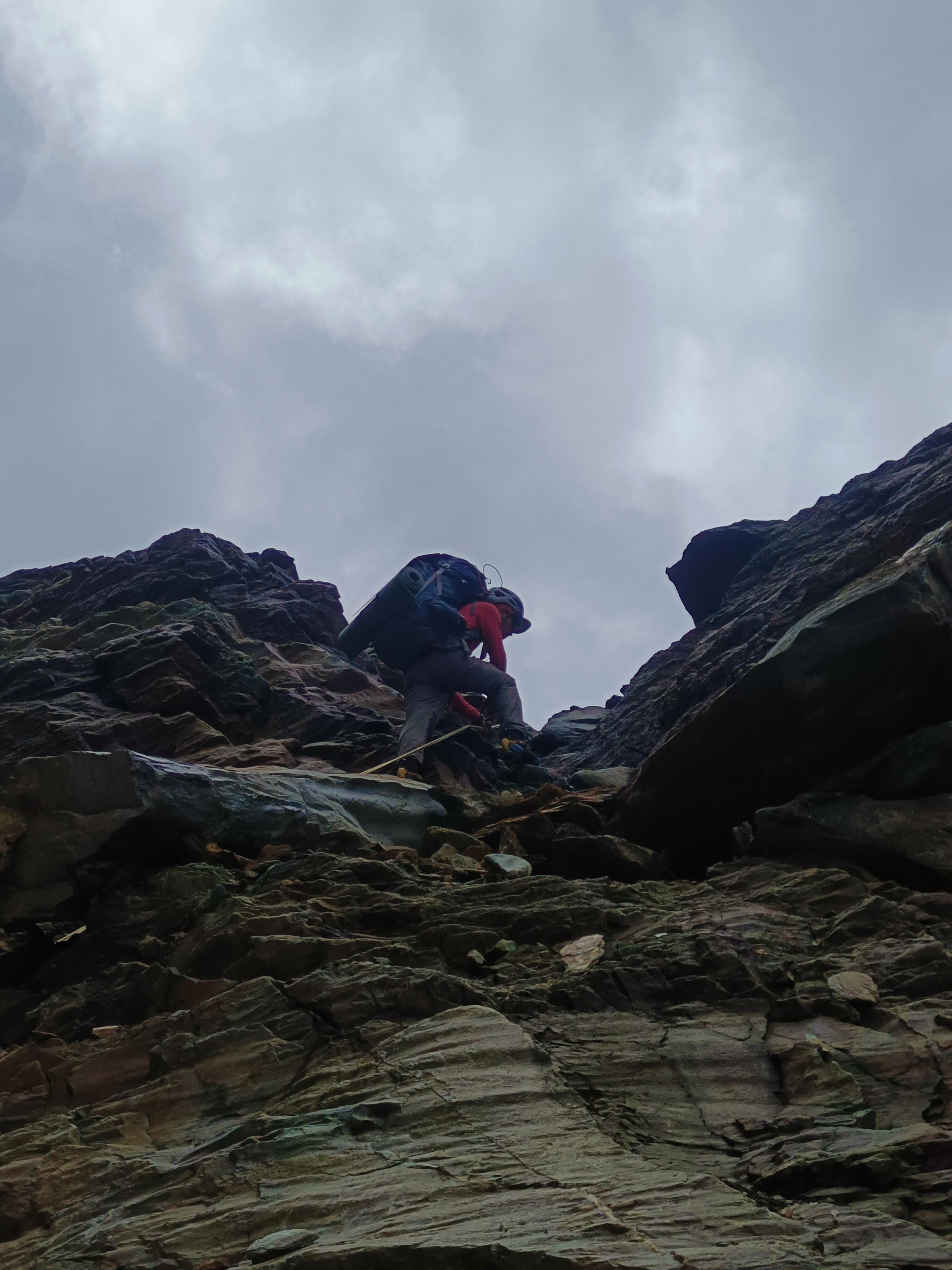 Lady of Keylong — A challenging glaciated peak above Keylong